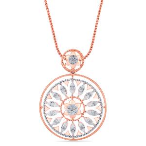Buy 14 Karat Gold & Diamond Pendant