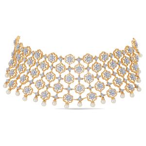 Buy 14 Karat Gold & Diamond Necklace