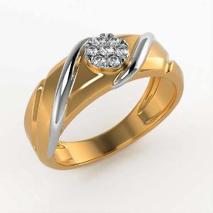 Buy 14 Karat Gold & Diamond Ring