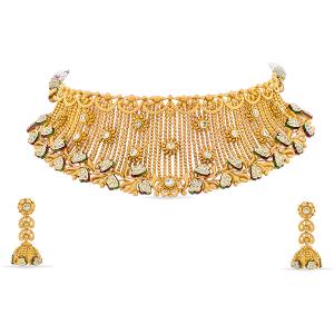 Buy 22 Karat Gold Necklace Set
