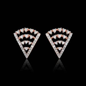 Buy 14 Karat Gold & Diamond Earrings