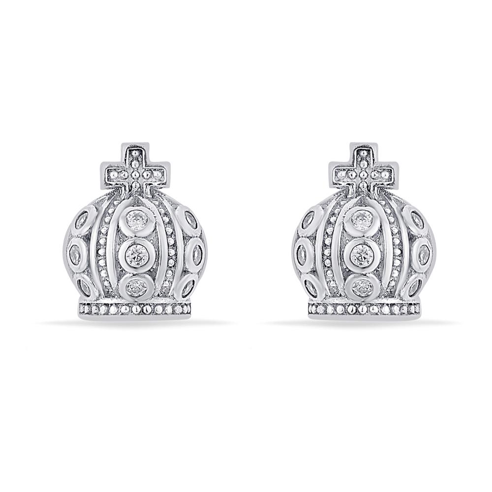 Buy 925 Purity Silver Earrings