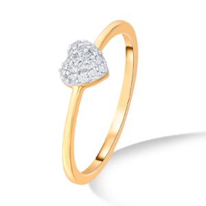 Buy 14 Karat Gold & Diamond Ring