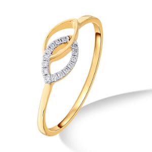 Buy 14 Karat Gold & Diamond Ring