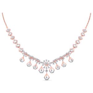 Buy 14 Karat Gold & Diamond Necklace