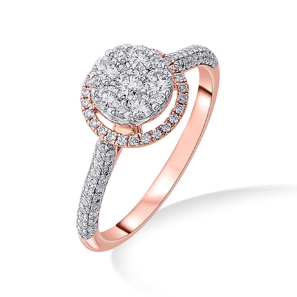 Buy 14 Karat Gold & Diamond Ring