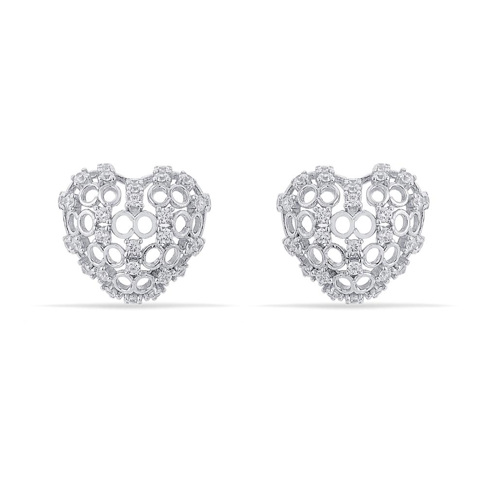 Buy 925 Purity Silver Earrings
