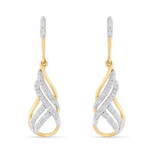 Buy Two infities drop earrings
