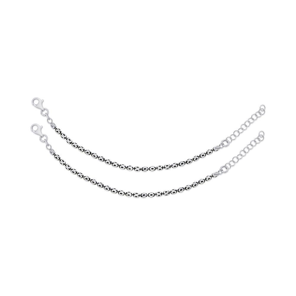 Buy 925 Purity Silver Anklet