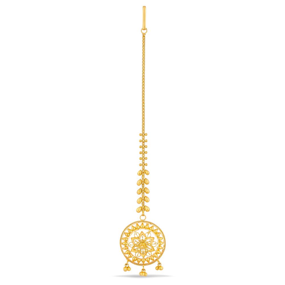 Buy 22 Karat Gold Mang Tikka