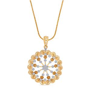 Buy 18 Karat Gold & Diamond Pendant