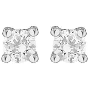 Buy 18 Karat Gold & Diamond Earrings
