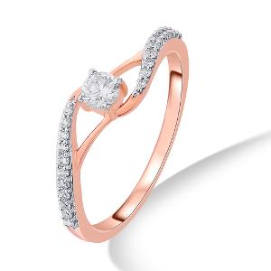 Buy 14 Karat Gold & Diamond Ring