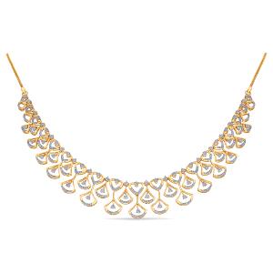Buy 14 Karat Gold & Diamond Necklace