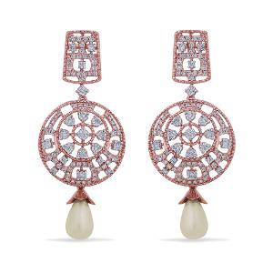 Buy 14 Karat Gold & Diamond Earrings