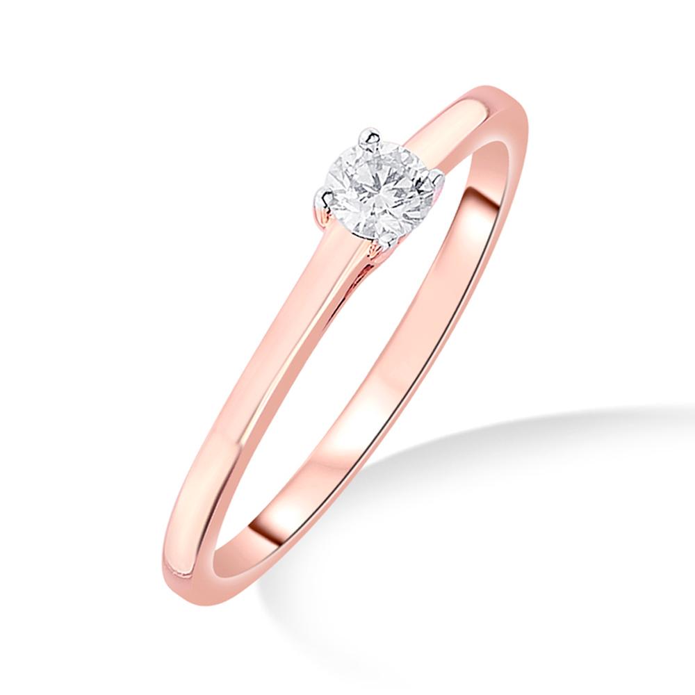 Buy 14 Karat Gold & Diamond Ring