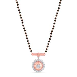 Buy 14 Karat Gold & Diamond Mangalsutra