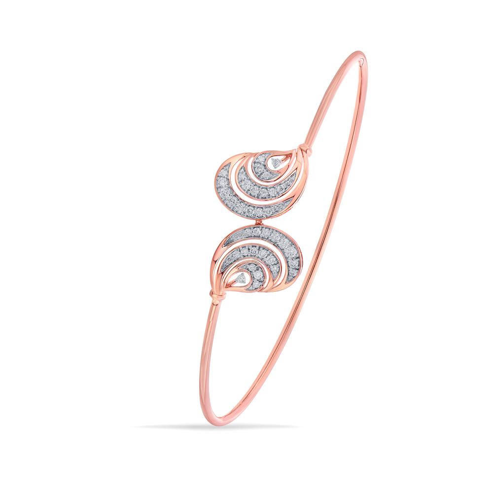 Buy 18 Karat Gold & Diamond Bracelet