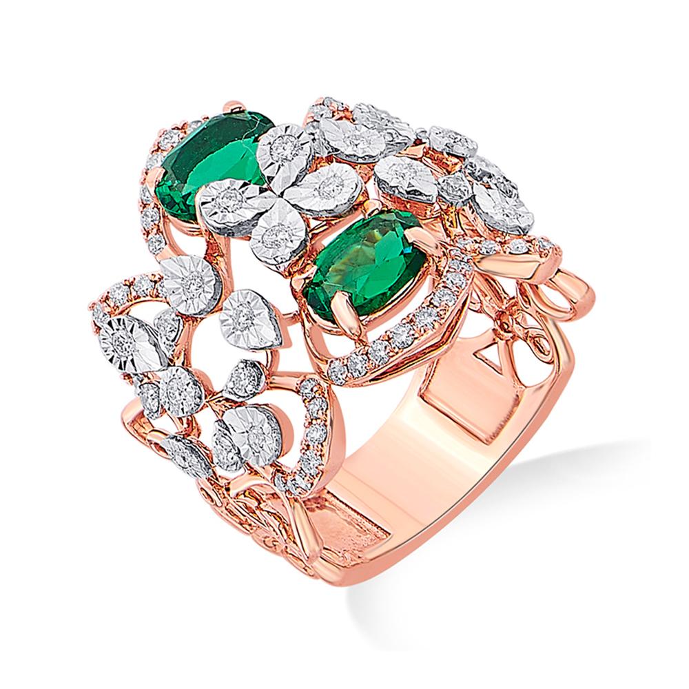 Buy 18 Karat Gold & Diamond Ring