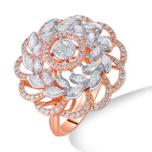 Buy 18 Karat Gold & Diamond Ring