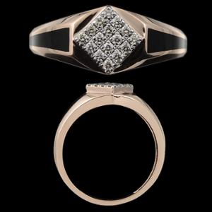 Buy 14 Karat Gold & Diamond Ring
