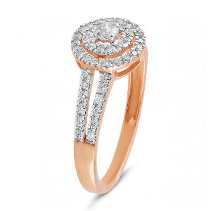 Buy 18 Karat Gold & Diamond Ring