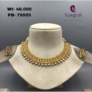 Buy 22 Karat Gold Necklace Set