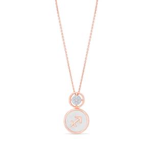 Buy Golden Dawn Sagittarius Diamond Pendant
