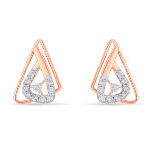 Buy 14 Karat Gold & Diamond Earrings
