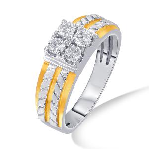 Buy 18 Karat Gold & Diamond Ring