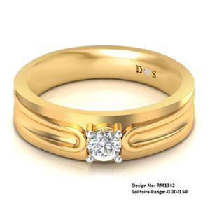 Buy 18 Karat Gold & Diamond Ring