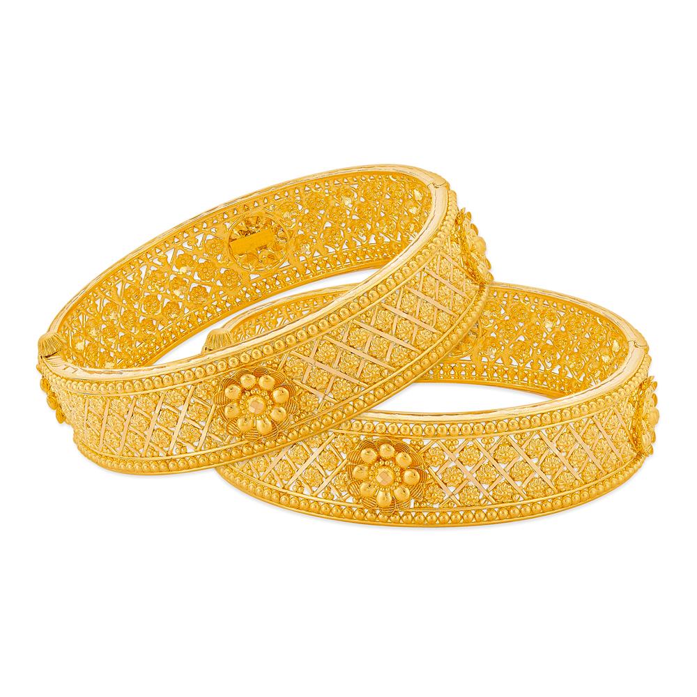Buy 22 Karat Gold Bangles