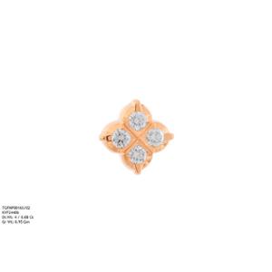 Buy 22 Karat Gold & Diamond Nose Pin
