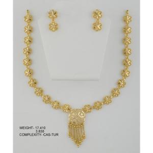 Buy 22 Karat Gold Necklace Set