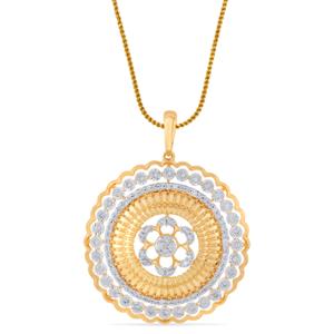Buy 14 Karat Gold & Diamond Pendant