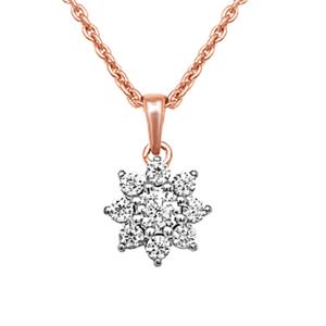 Buy 18 Karat Gold & Diamond Pendant