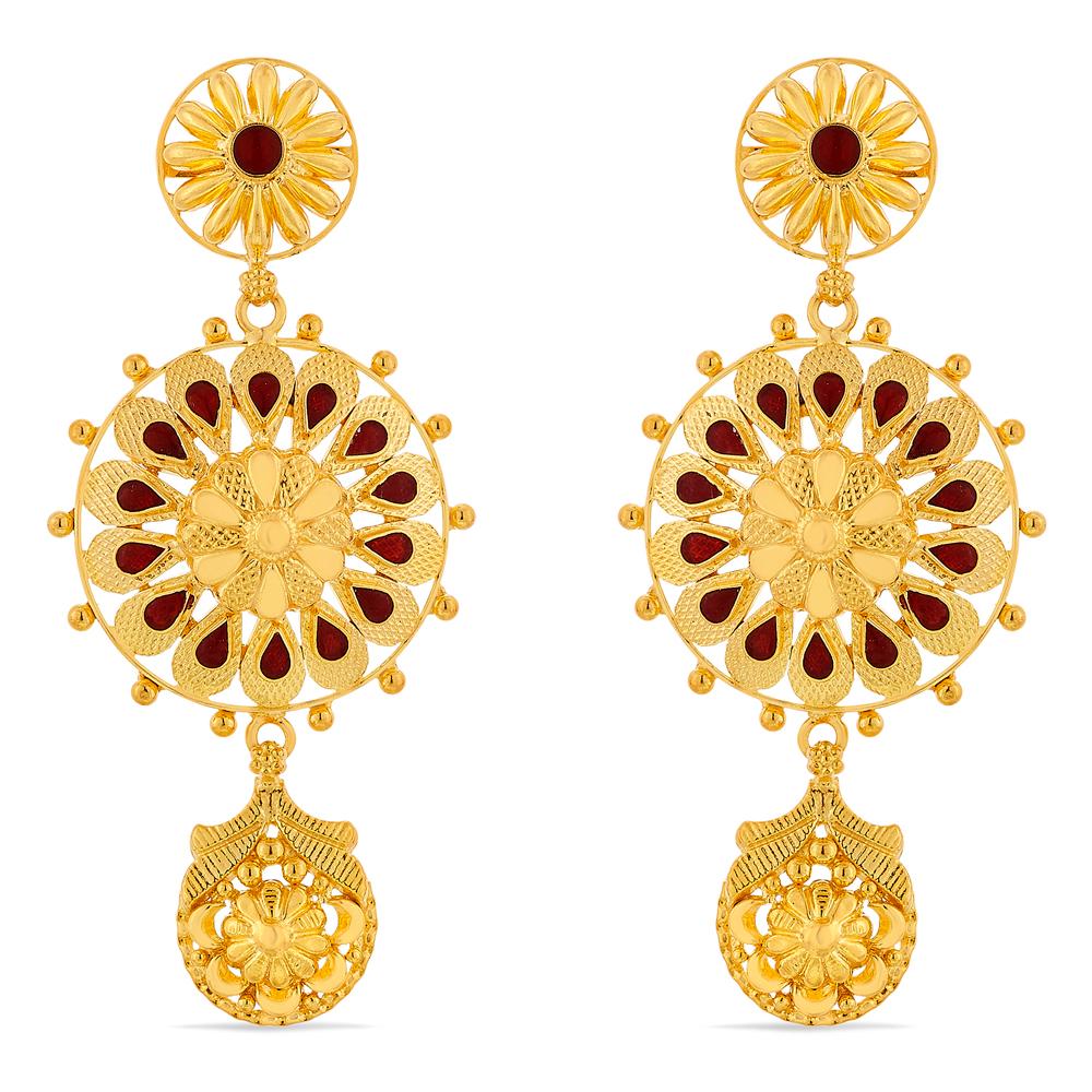 Buy 22 Karat Gold Earrings