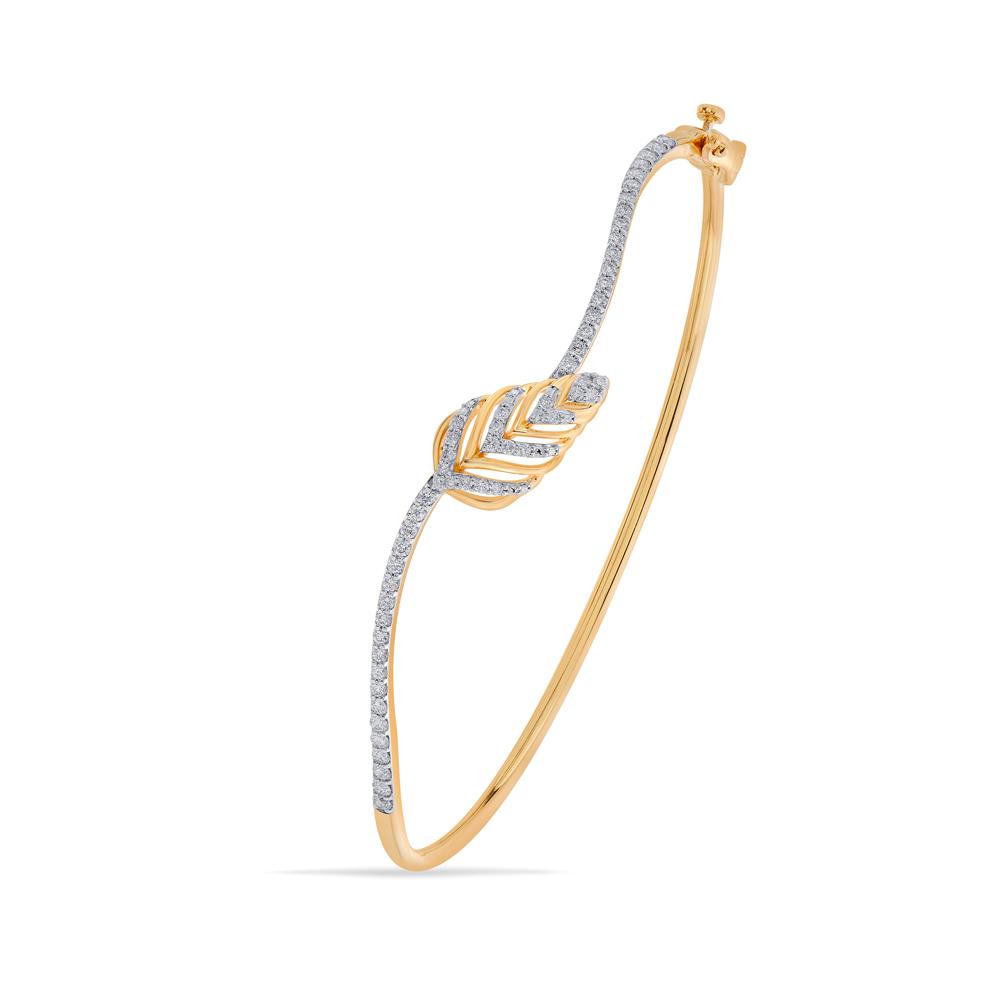 Buy 18 Karat Gold & Diamond Bracelet