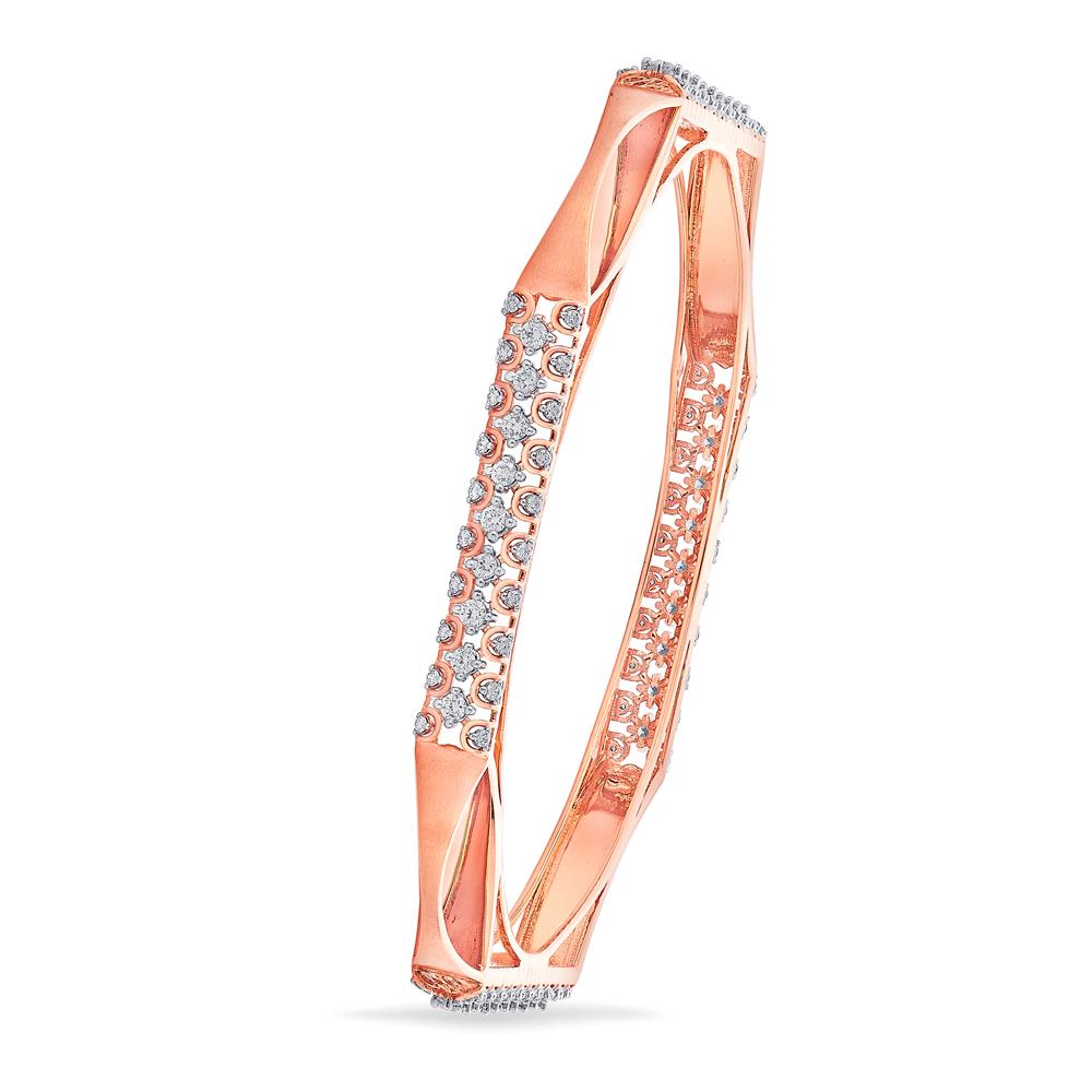 Buy 18 Karat Gold & Diamond Bangles