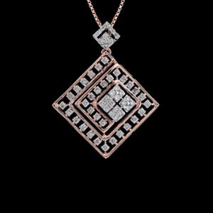 Buy 18 Karat Gold & Diamond Pendant