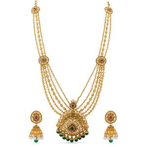 Buy 22 Karat Gold Necklace Set