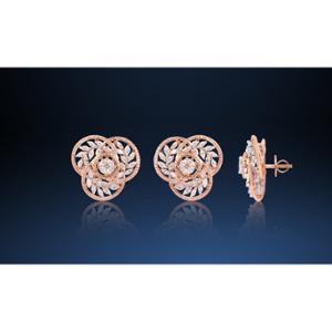Buy 14 Karat Gold & Diamond Earrings