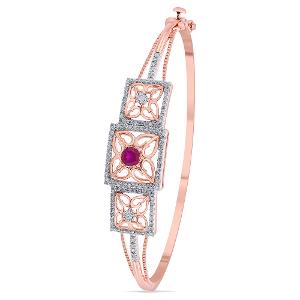 Buy 14 Karat Gold & Diamond Bangles