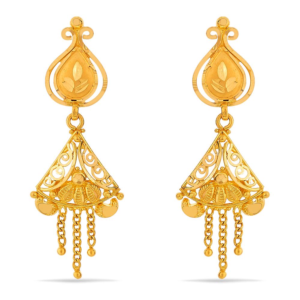 Buy 22 Karat Gold Earrings