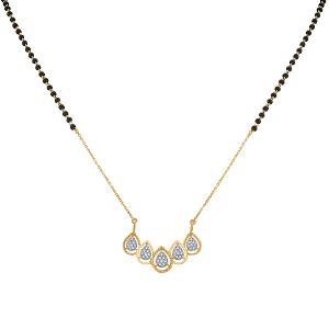 Buy 18 Kt Gold & Diamond Mangalsutra