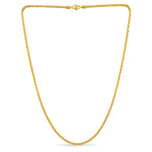 Buy 22 Karart Gold Chain For Unisex