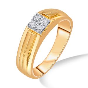 Buy 18 Karat Gold & Diamond Ring