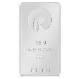 Buy 25 Gram Silver Bar