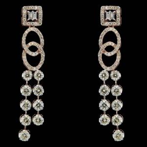 Buy 14 Karat Gold & Diamond Necklace Set