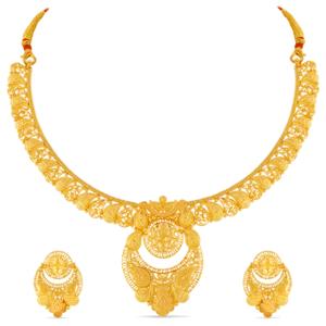 Buy 22 Karat Gold Necklace Set